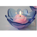 lotus crystal candleholder for home decoration 2016